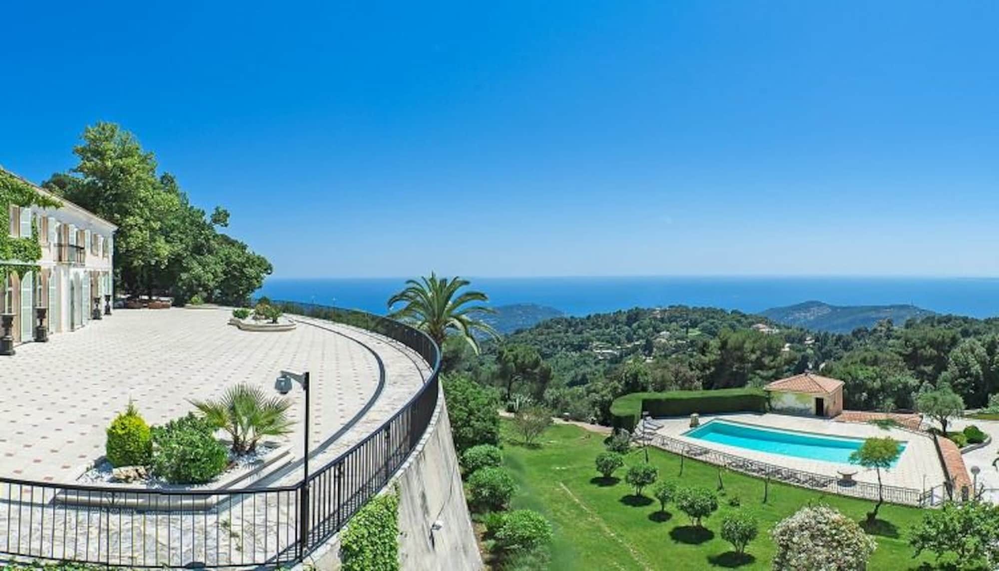 Villa Domaine Du Mont Leuze Villefranche-sur-Mer Exterior foto